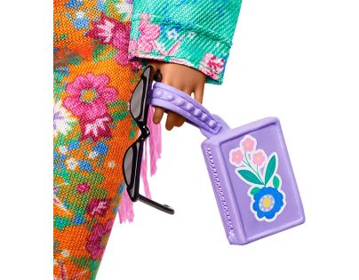 Barbie Extra 30 cm růžové copánky