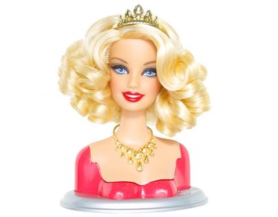 Barbie Fashionistas SS hlava T9123 - Glam