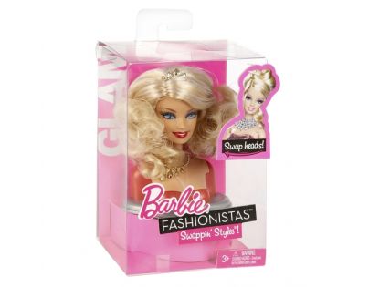 Barbie Fashionistas SS hlava T9123 - Sweetie