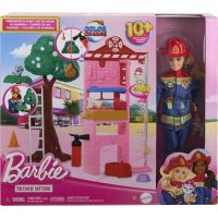 Barbie Hasičská stanice s panenkou 6