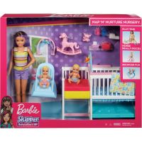 Barbie herní set dětský pokojík 5