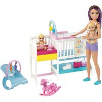 Barbie herní set dětský pokojík 3
