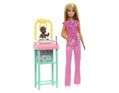 Barbie Herní set povolání - pediatrička