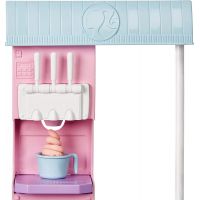 Barbie Herní set prodavačka zmrzliny 30 cm blondýnka 3