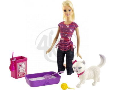 Barbie Hrací set - Koťátko