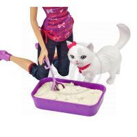 MATTEL Barbie BHG13_BDH76 - Barbie Hrací set s koťátkem 3