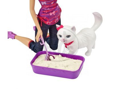 MATTEL Barbie BHG13_BDH76 - Barbie Hrací set s koťátkem