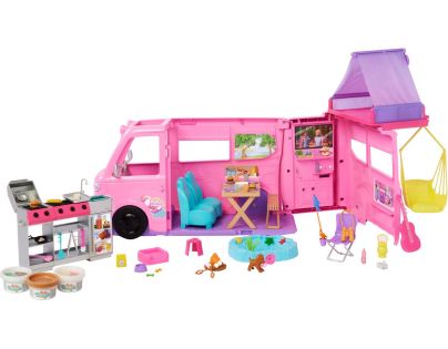 Barbie Karavan snů se stanem - Poškozený obal
