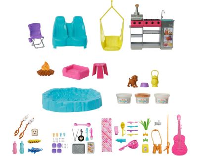 Barbie Karavan snů se stanem
