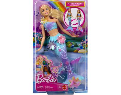 Barbie Kouzelná květinová mořská panna - blondýnka
