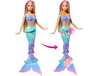 Barbie Kouzelná květinová mořská panna - blondýnka