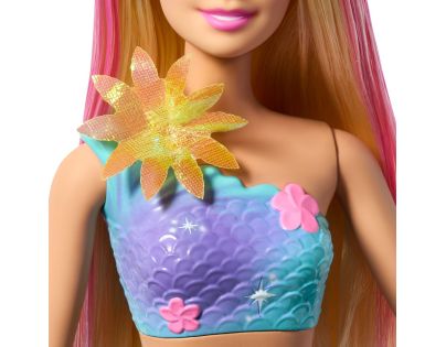 Barbie Kouzelná květinová mořská panna - blondýnka