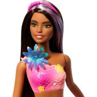 Barbie Kouzelná květinová mořská panna - tmavovláska 2