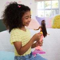 Barbie Kouzelná květinová mořská panna - tmavovláska 5
