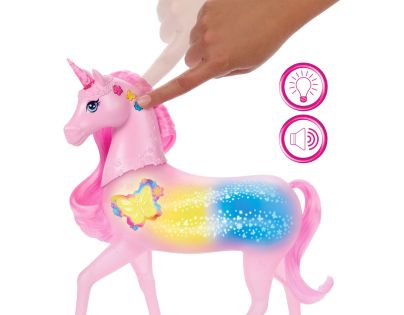 Barbie Kouzelný jednorožec se světly a zvuky