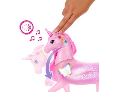 Barbie Kouzelný jednorožec se světly a zvuky