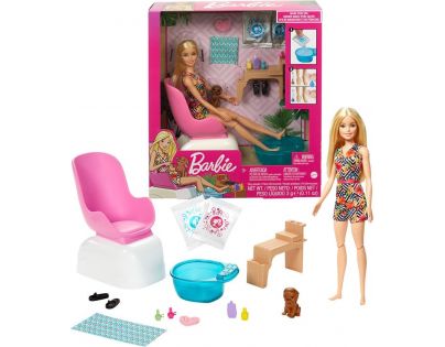 Barbie manikúra pedikúra herní set