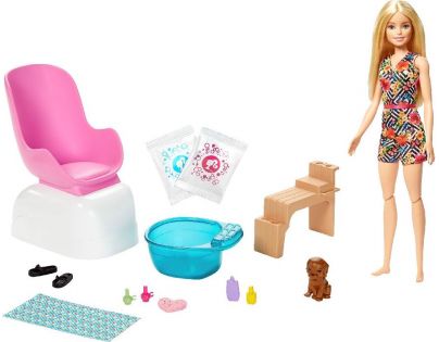 Barbie manikúra pedikúra herní set