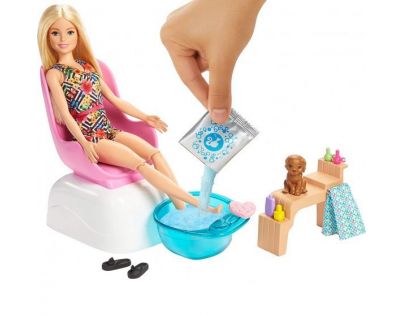 Barbie manikúra pedikúra herní set