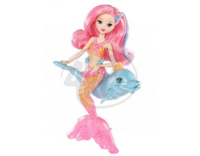 BARBIE BDB50 Mini mořská panna se zvířátkem - Delfín