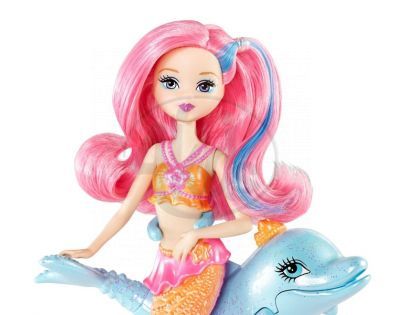 BARBIE BDB50 Mini mořská panna se zvířátkem - Delfín