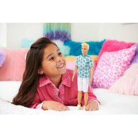 Barbie Model Ken modré tričko 3