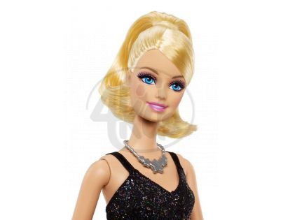 Barbie BCN36 Modelka - Barbie růžovo černé šaty