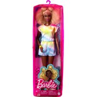 Barbie modelka 30 cm Batikovaný krátký overal 6