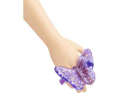 Barbie modelka 30 cm Květinové šaty