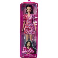 Barbie modelka 30 cm Květinové šaty 5