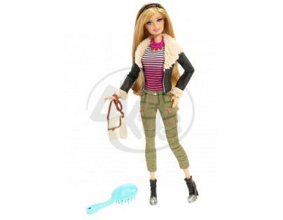 Barbie Modní ikona - Barbie v kožené bundě