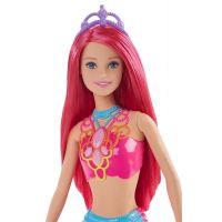 Barbie Mořská panna 34 cm - Růžové vlasy 4