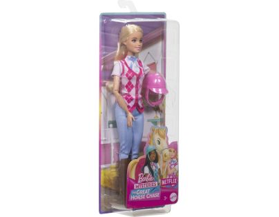Barbie Mysteries The Great Horse Chase Jezdkyně Malibu - Poškozený obal