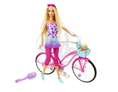 Barbie N5852 - Barbie na kole
