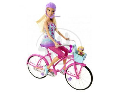 Barbie N5852 - Barbie na kole