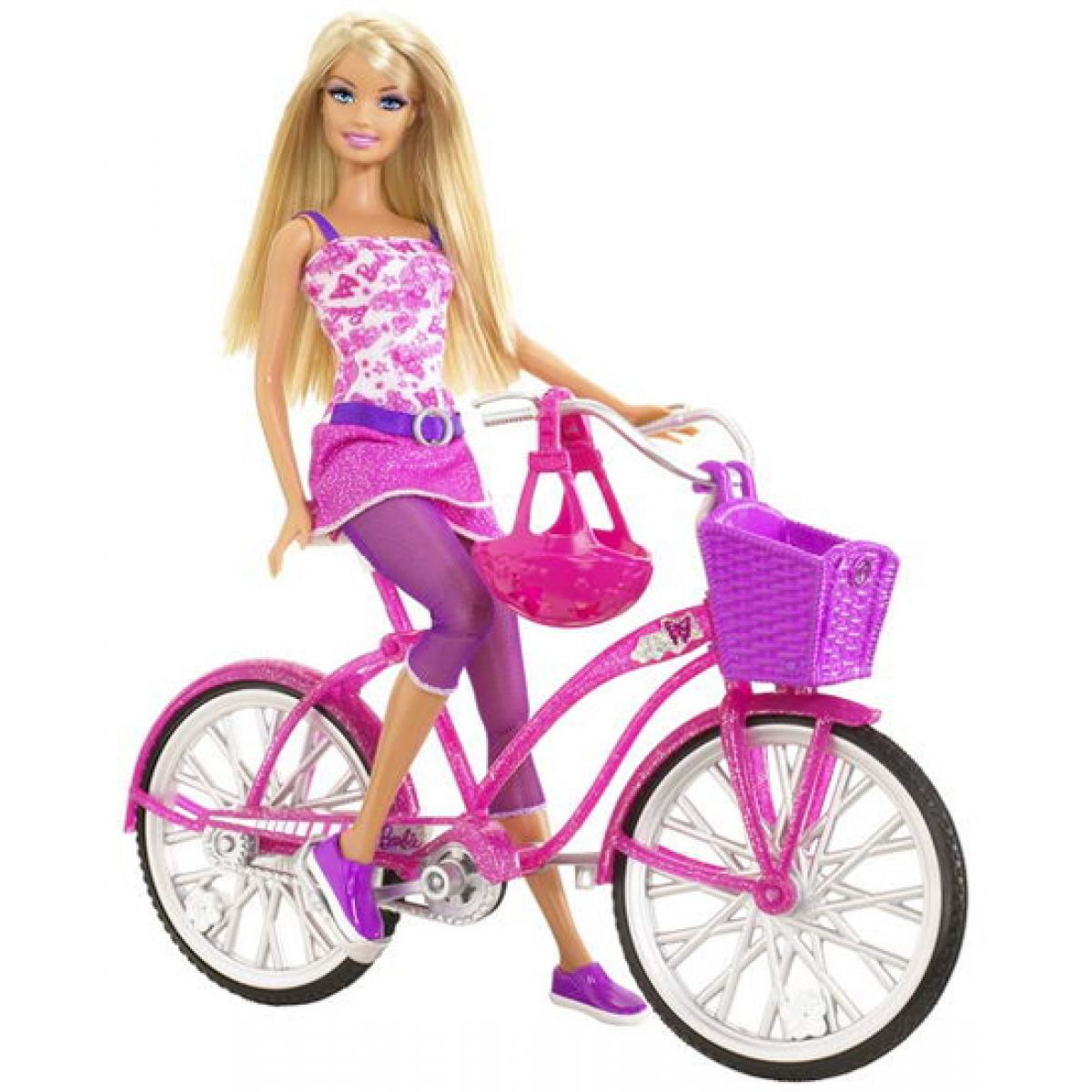 Barbie T2332 - Barbie na kole