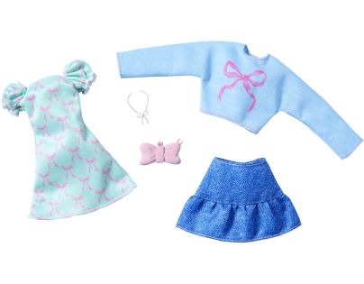 Mattel HYV05 Barbie Oblečení 2 oblečky a 2 doplňky pro panenku