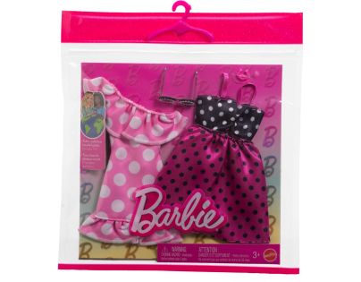Mattel Barbie Oblečení 2 oblečky a 2 doplňky pro panenku