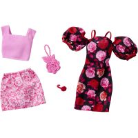 Mattel HYV03 Barbie Oblečení Barbie 2 oblečky a 2 doplňky pro panenku 2