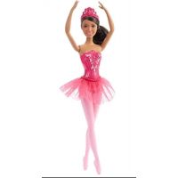 Barbie Panenka balerína 30 cm brunetka růžové šaty 2