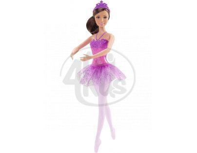 Barbie Panenka balerína 30 cm - Fialová