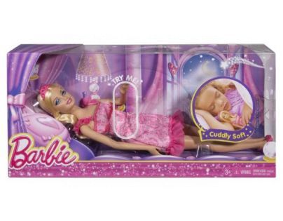 MATTEL Barbie do postýlky s měkkým tělíčkem BCP34