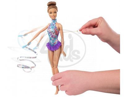 Barbie Panenka gymnastka - Fialová