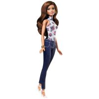 Barbie Panenka modelka a šaty - Bruneta 6