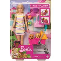 Barbie panenka na vycházce s pejskem 6