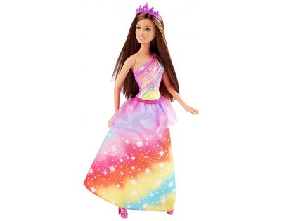 Barbie Panenka princezna - Duhové šaty