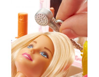 Barbie Panenka s nábytkem Kadeřnický salón