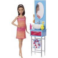 Barbie panenka s nábytkem Koupelna 2