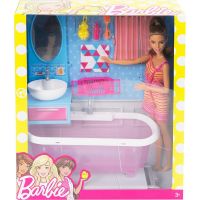 Barbie panenka s nábytkem Koupelna 6
