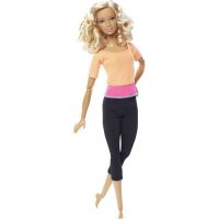 Barbie Panenka v pohybu - Oranžové triko 2